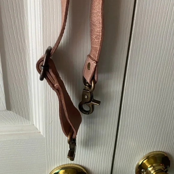 AMSTERDAM HERITAGE Beige Pieced Leather Studded Purse - Picture 8 of 12